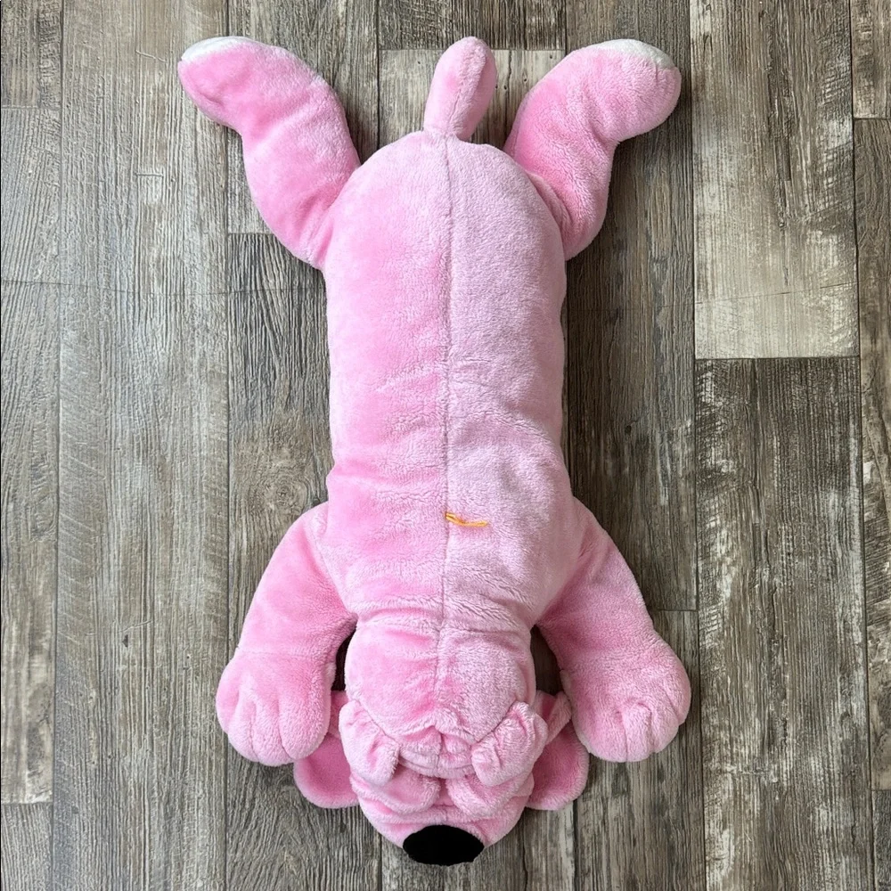 Charming Pink Plush Dog Toy